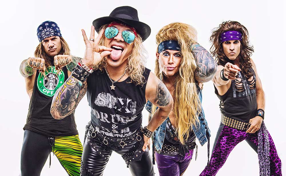 Steel Panther Posing for the camera