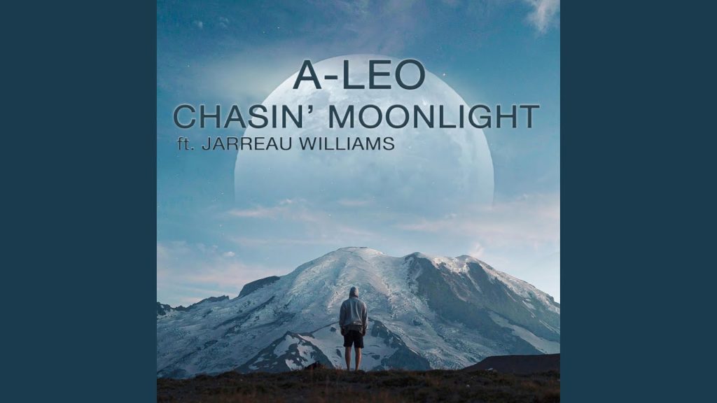 A-LEO and Jarreau Williams "Chasin' Moonight" Album Art