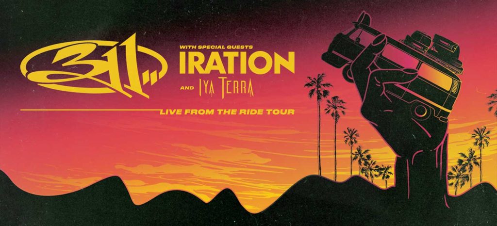311 at MECU Pavilion Wednesday, September 1, 2021