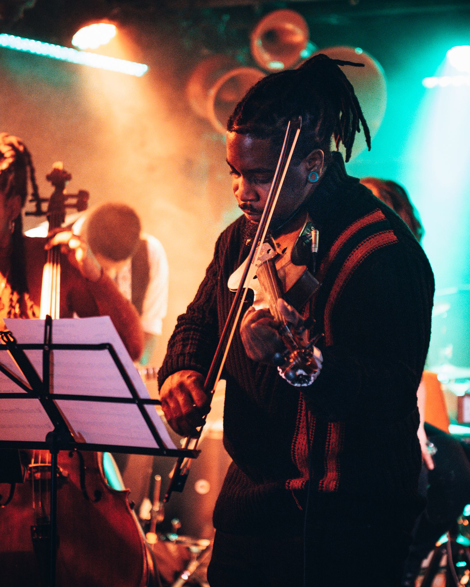 D.C.-based violinist Marvillous Beats showcasing his skills