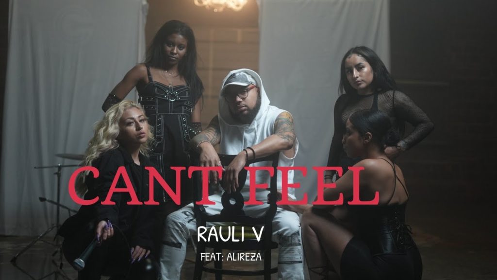 Rauli V "Can't Feel" (feat. Alireza) Cover Art