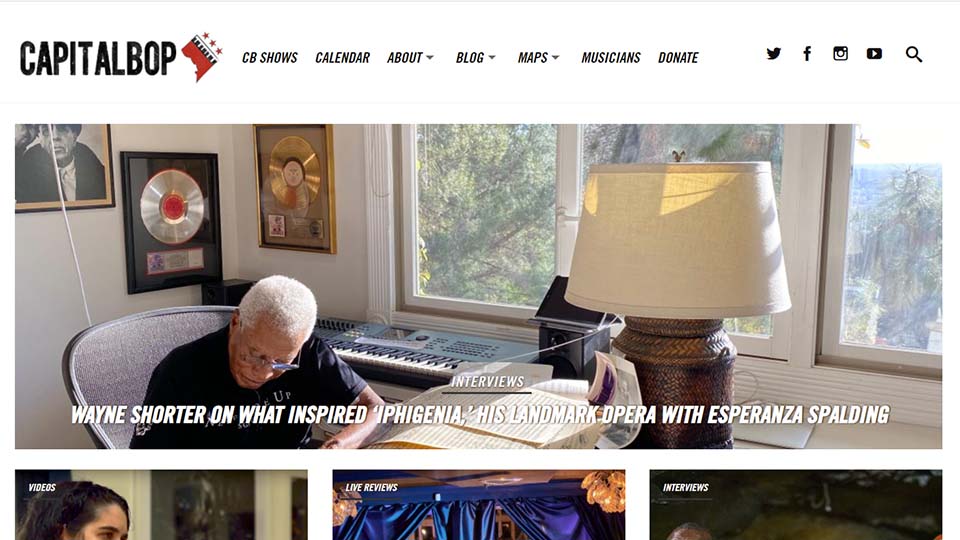 Capitol Bop Website