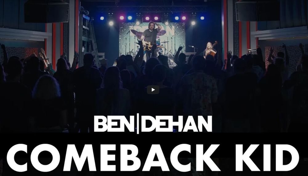 Ben DeHan Comeback Kid YouTube Music Video Thumbnail