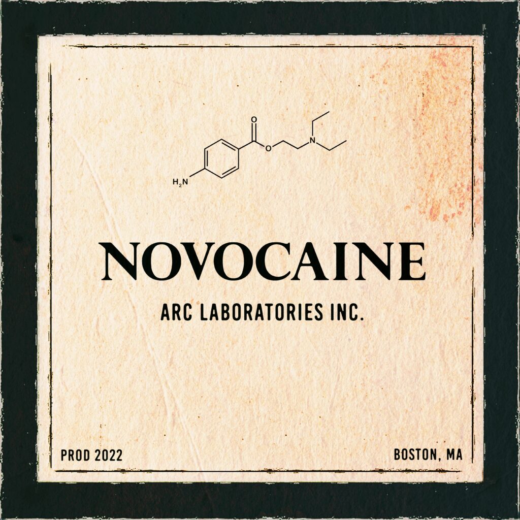Adam RC - Novocaine Album Art