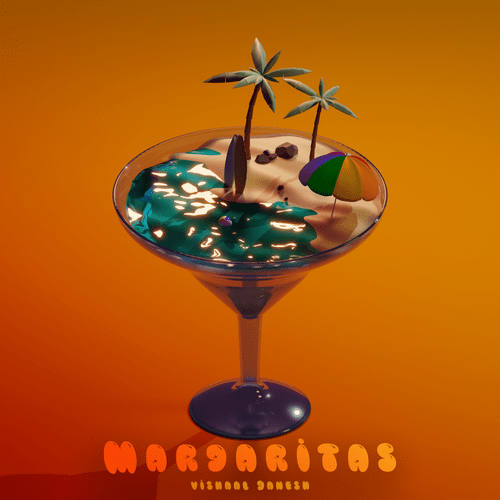 Vishaal Ganesh "Margaritas" Album Art