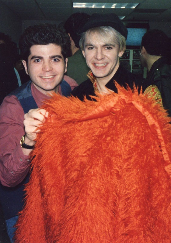 Keith Valcourt with Duran Duran's Nick Rhodes, CEMA