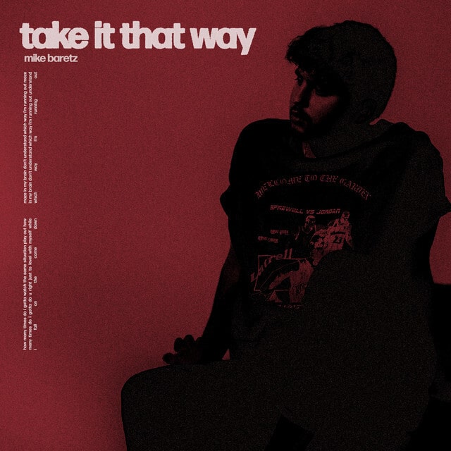 Mike Baretz 'Take It That Way' Album Art