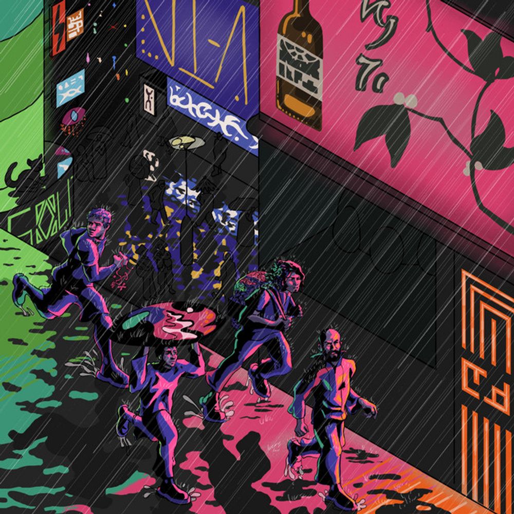 Nature TV - "Treading Water" Album Art