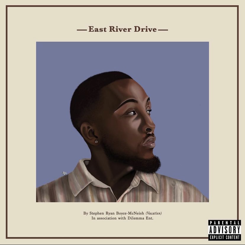 Vacatixn new single "Yesterday" from East River Drive -Album Art
