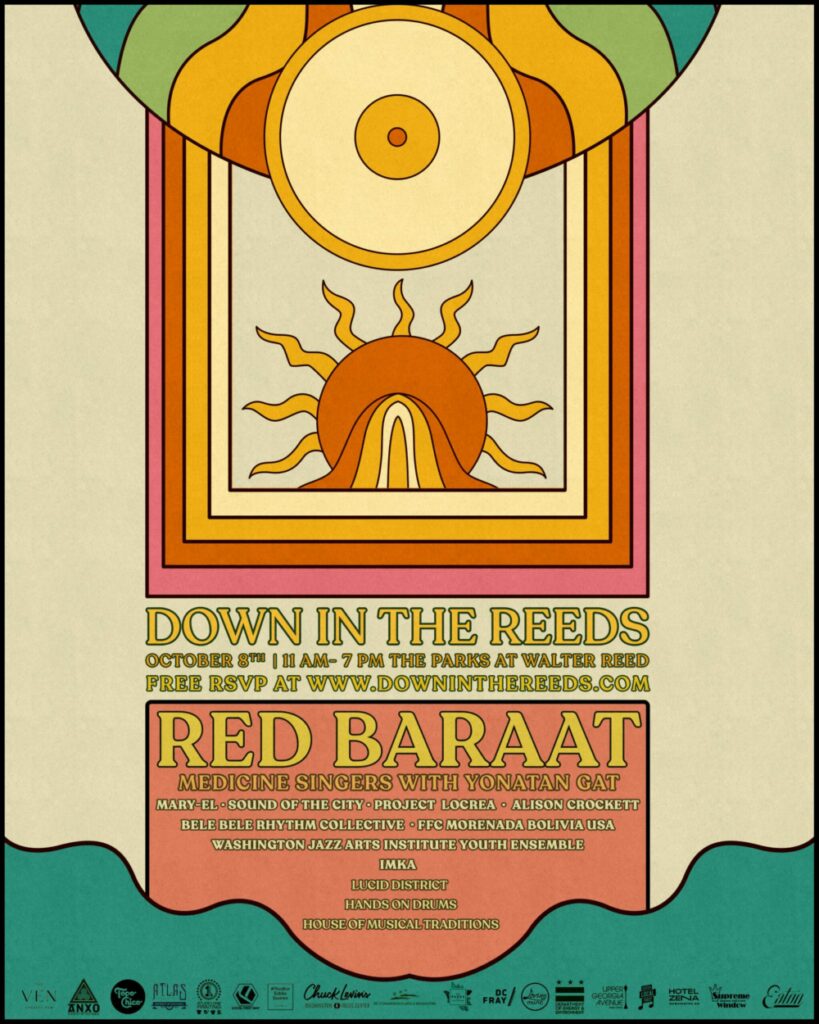 Down In The Reeds Festival Poster