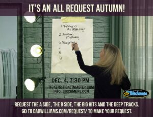 Dar Williams "All Request Show!" at the Birchmere in Alexandria, VA on December 4, 2022