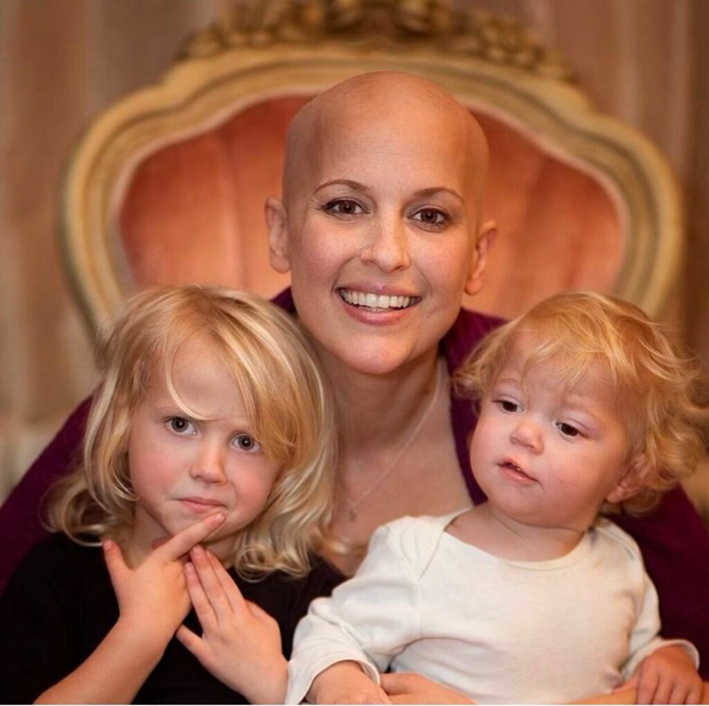 Rachel Burns with her daughters - Photo Courtesy of Rachel Burns