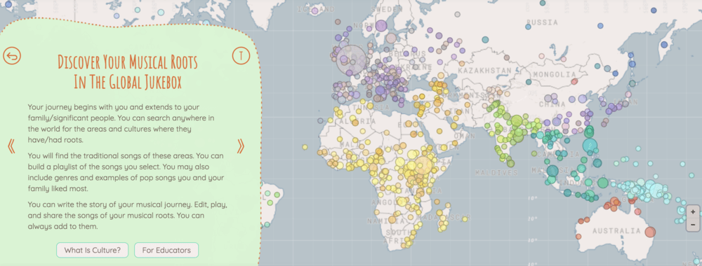 Discover Your Musical Roots in the Global Jukebox