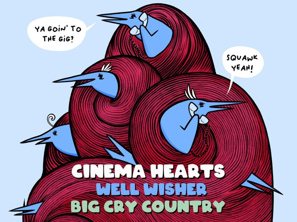 Cinema Hearts - Well Wisher - Big Cry Country - The Runway