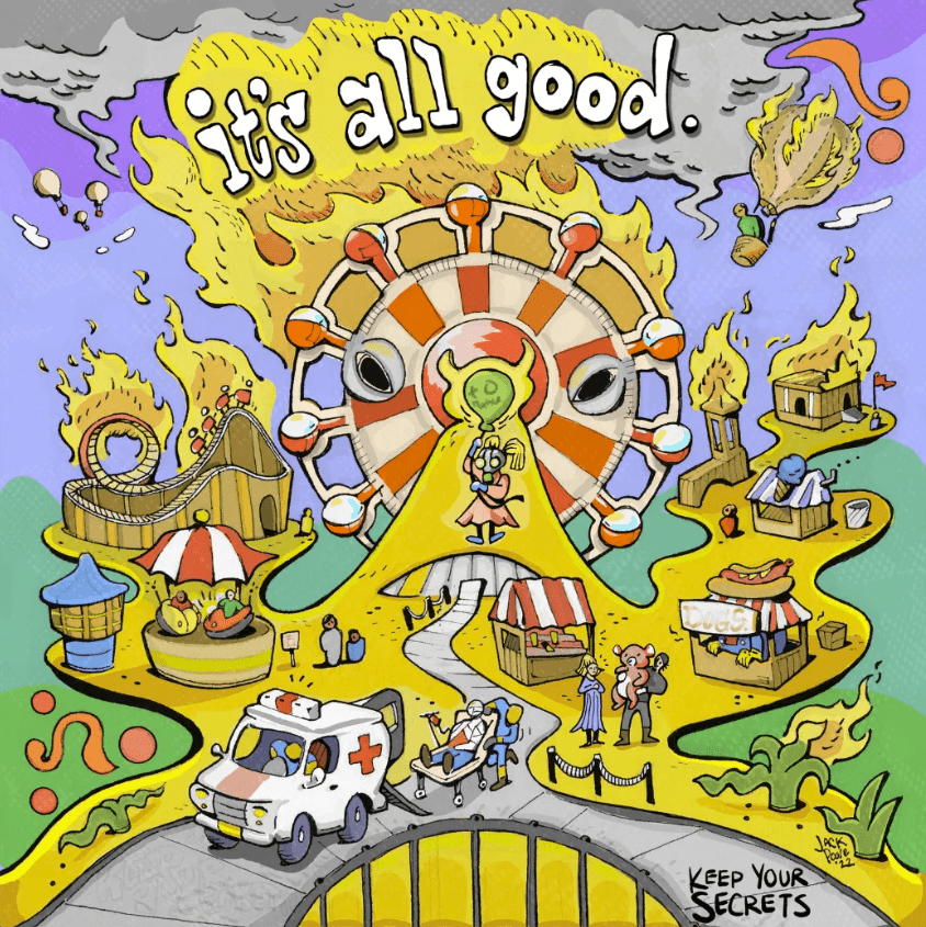 Keep Your Secrets "fake." album art