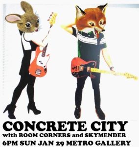 CONCRETE CITY at Metro Baltimore event poster