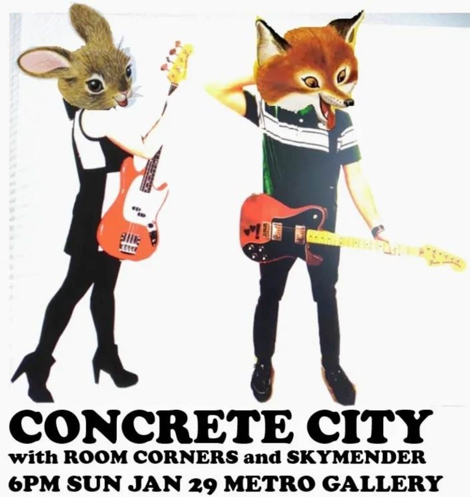CONCRETE CITY at Metro Baltimore event poster