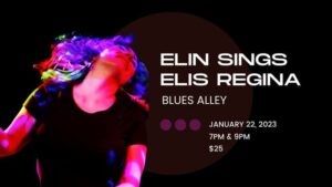 Elin Sings Elis Regina at Blues Alley