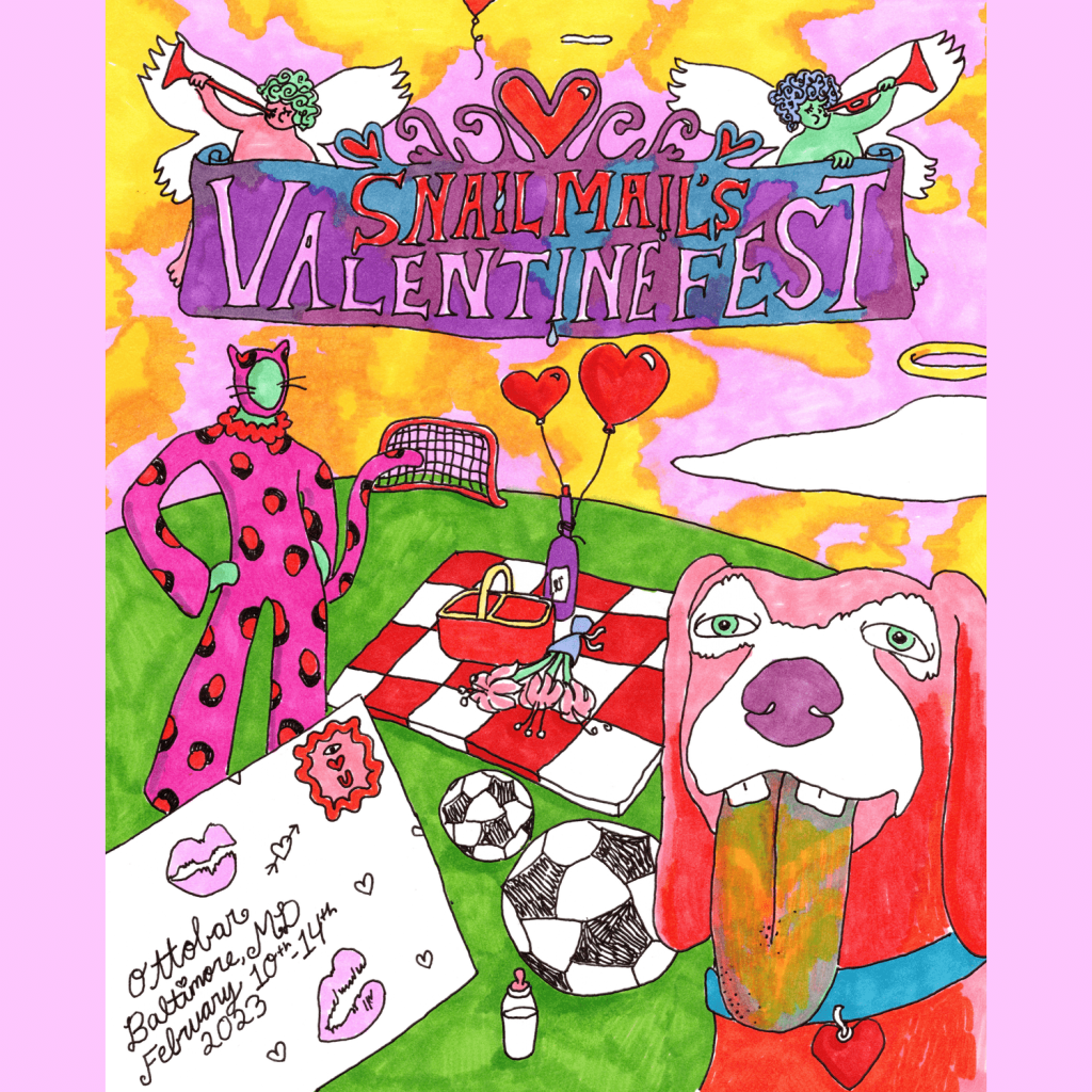 Valentine's Fest tour poster
