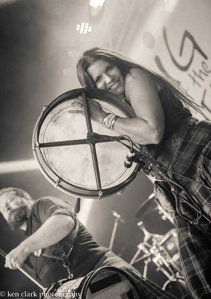 Jeania Stewart performing with The American Rogues - Photo by Ken Clark
