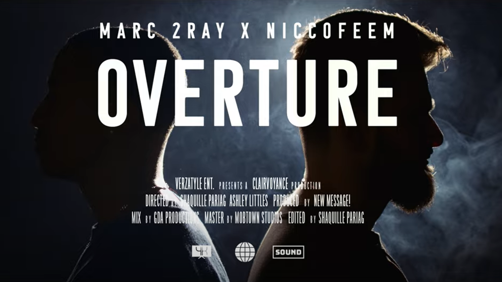 Marc 2Ray and NiccoFeem "Overture" YouTube Music Video Thumbnail