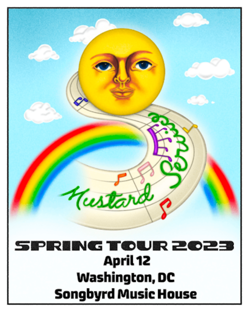 Mustard Service at Songbyrd event poster