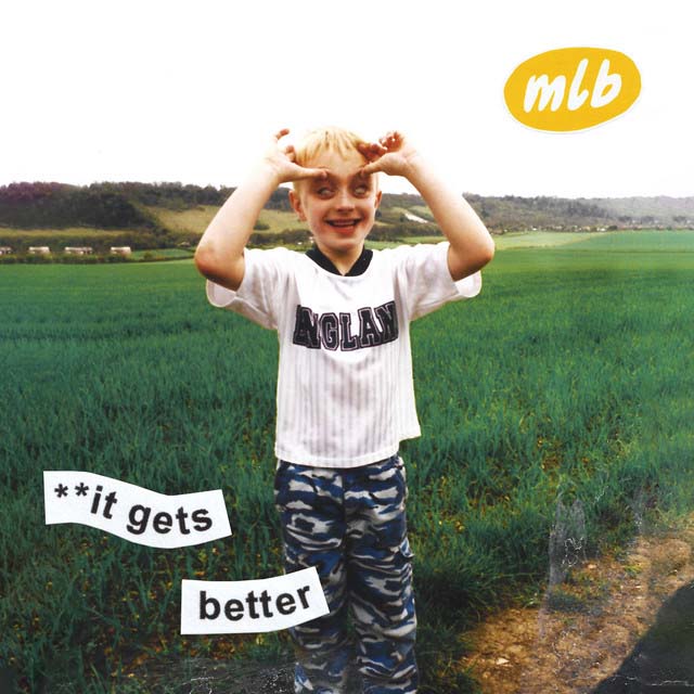 Martin Luke Brown - It Gets Better - album art - depicting a child making faces in the middle of a field