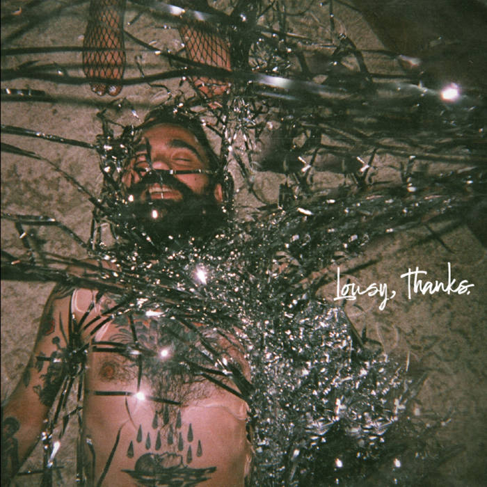 Tired Radio - official EP cover for "Lousy, thanks."