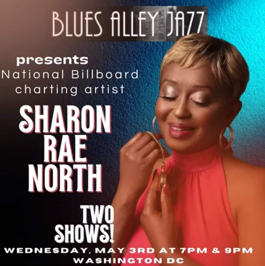 Sharon Rae North at Blues Alley in Washington D.C. on May 3, 2023