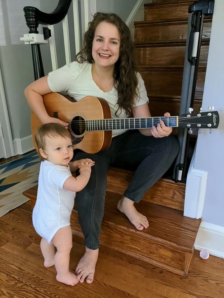 Krista O'Connell and her son