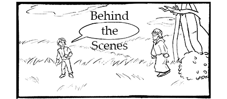 Hand drawn artwork from The Alchemist story told in issue #2 of Alchemical Records Magazine