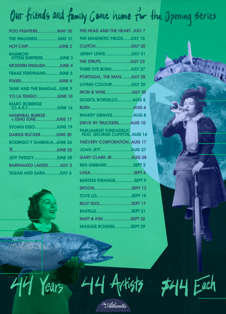 The Atlantis starting lineup