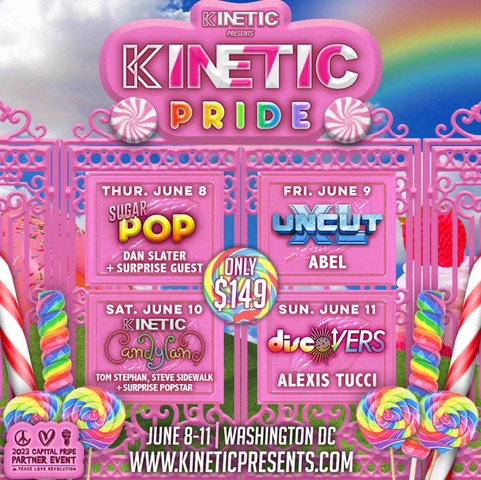 Kinetic Presents Event Pride Poster
