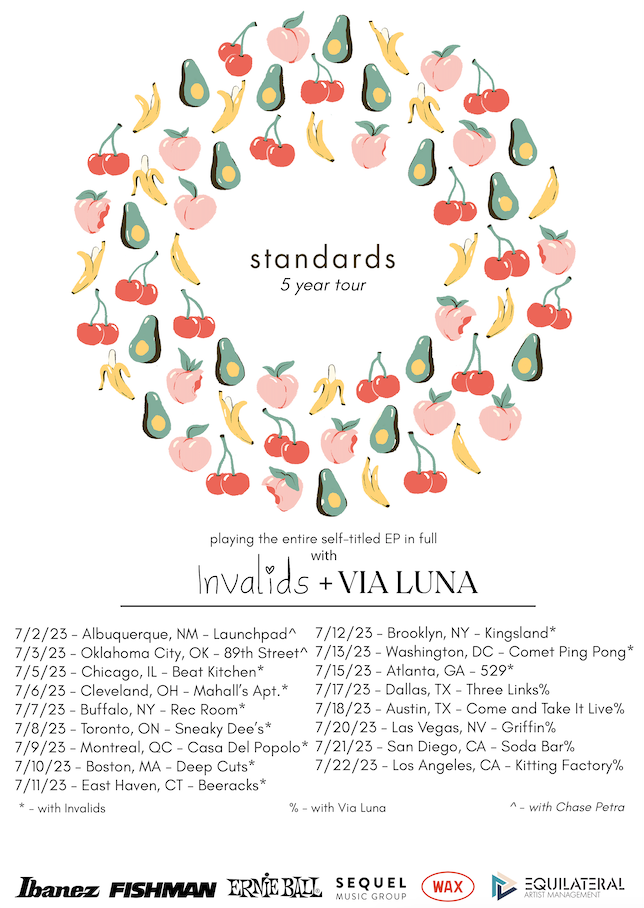 standards 2023 tour poster