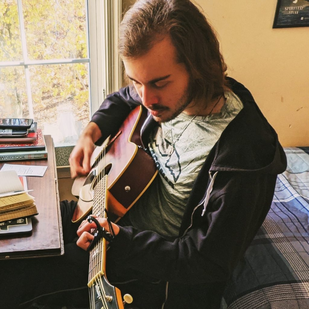 Young Wolf composes music