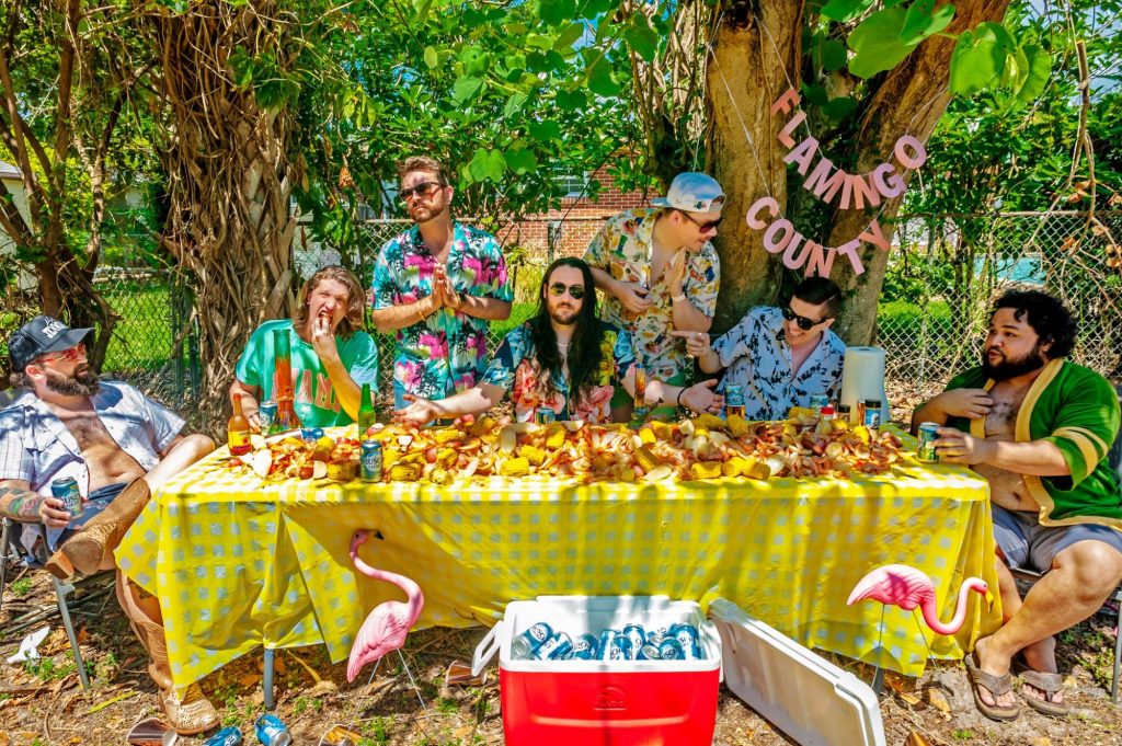 Still from "All My Friends Are Selling Out" music video