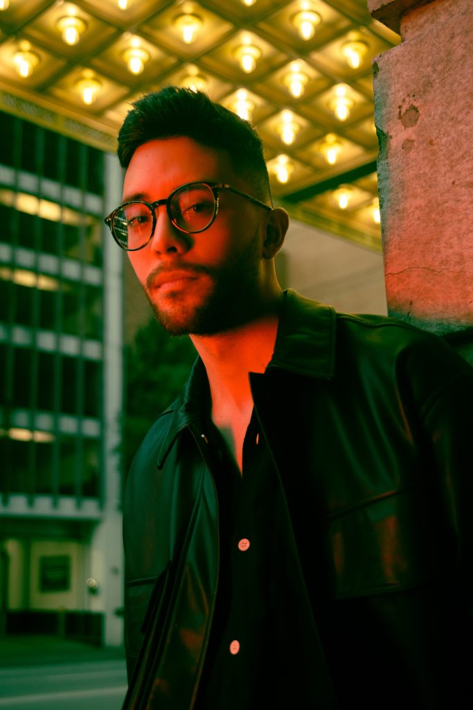 A portrait shot of musical artist Blue Capricorn