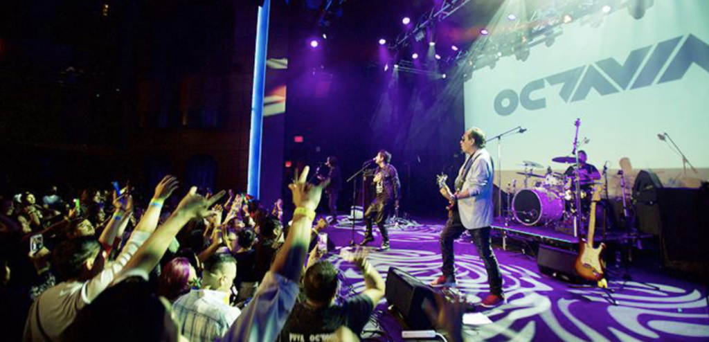 a band onstage at Distrito Music Fest 2022