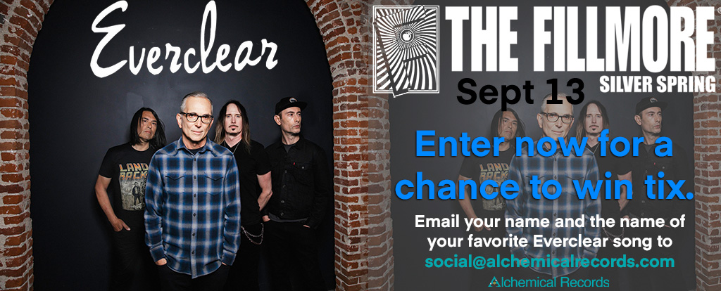 Win Tickets to see Everclear at Fillmore Silver Spring on Sept 13.