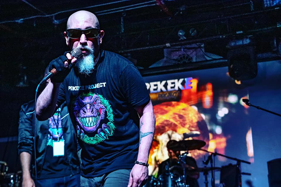 Pekeke performing with the Project, Courtesy of Pekeke Project.