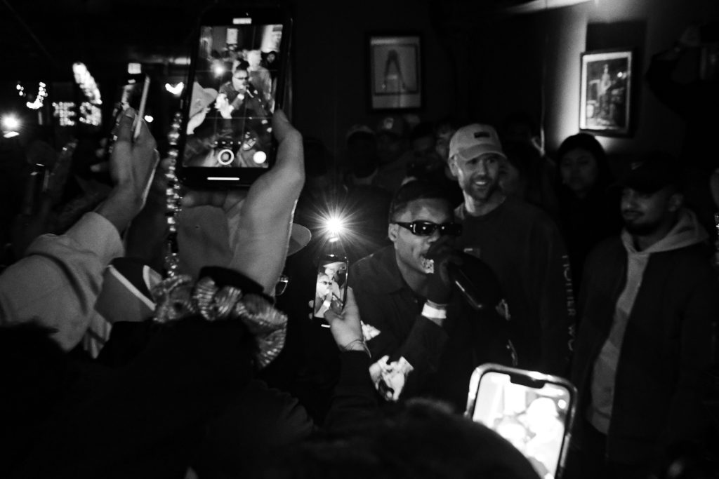 Asa Weeks engages with fans during live show