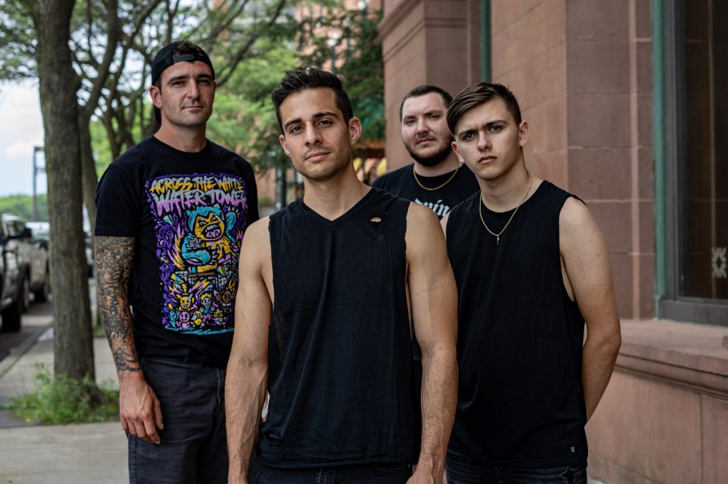 RODERIK band members wearing black