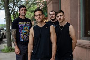 RODERIK band members wearing black