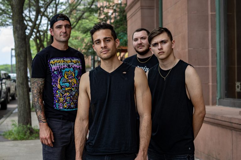 RODERIK band members wearing black