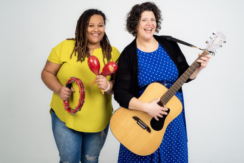 Ayanna Gallant and Marsha Goodman-Wood of Marsha and the Positrons - Photo courtesy of Philip Muriel