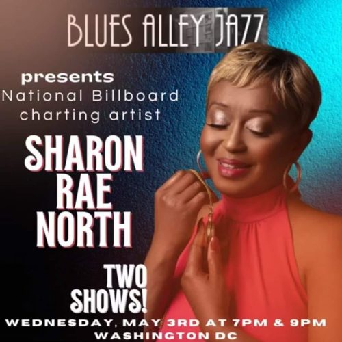 Sharon Rae North at Blues Alley in Washington D.C. on May 3, 2023