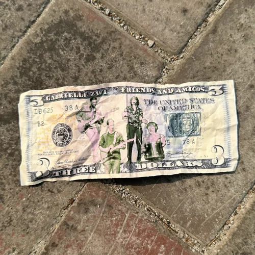 Gabrielle Zwi "Three Dollar Bill" Cover art